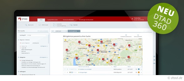 Start DTAD 360: Neue Webapplikation vereint Software – und Cloudlösung